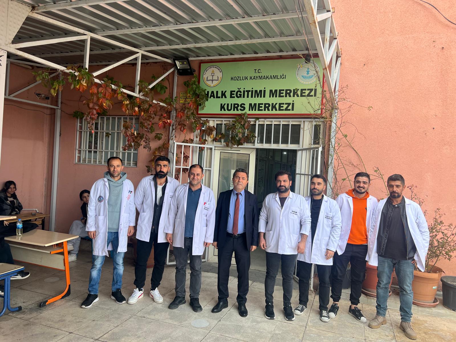 Halk Eğitim Merkezi DYK Kurslarına ziyaret