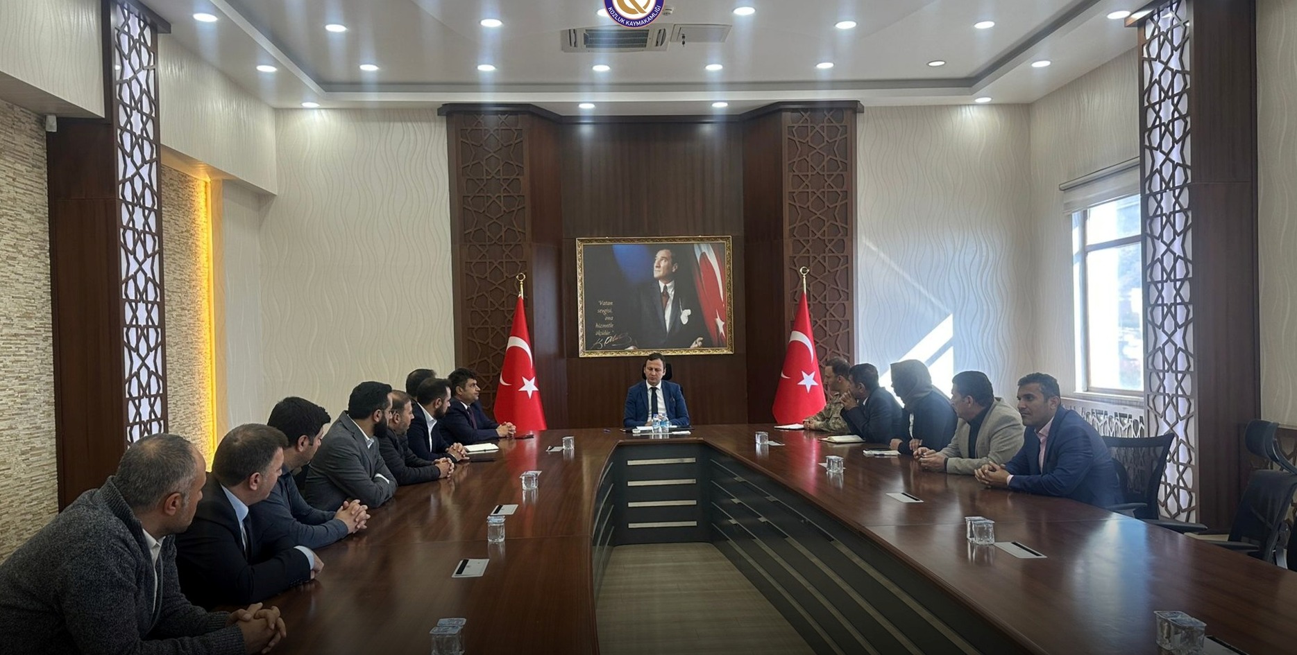 Kozluk’ta kurum amirleri toplantısı gerçekleştirildi