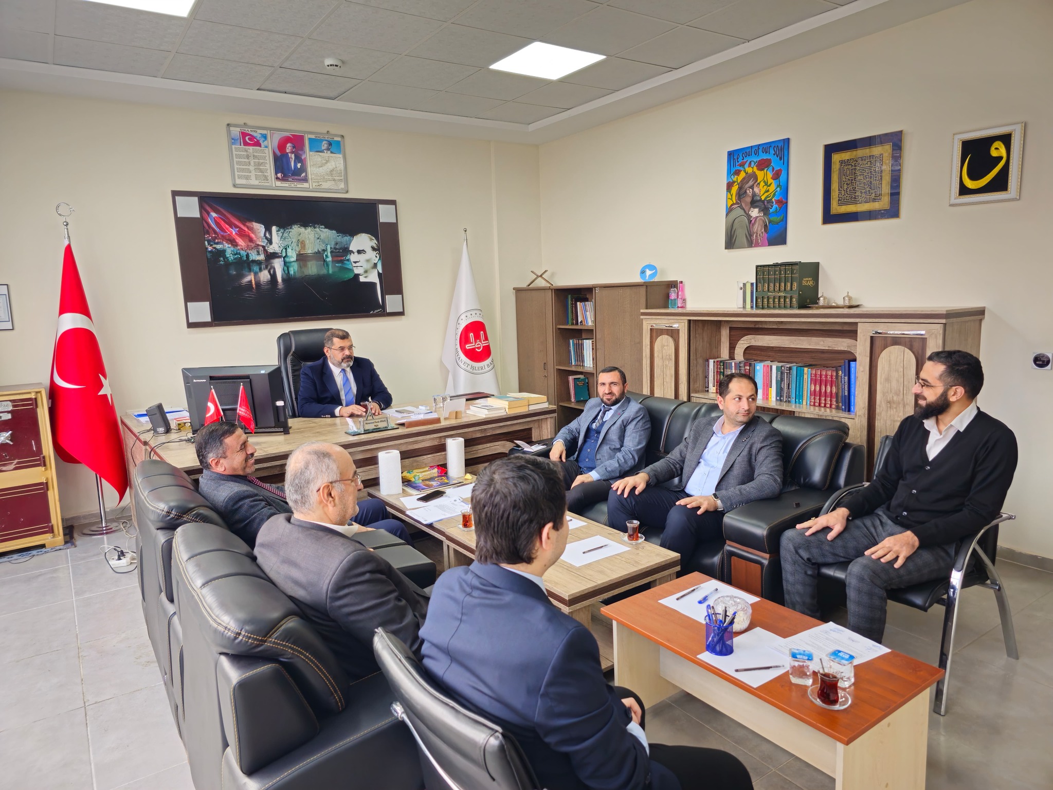 Kasım Ayı ilçe Müftüleri toplantısı Gercüş’te yapıldı