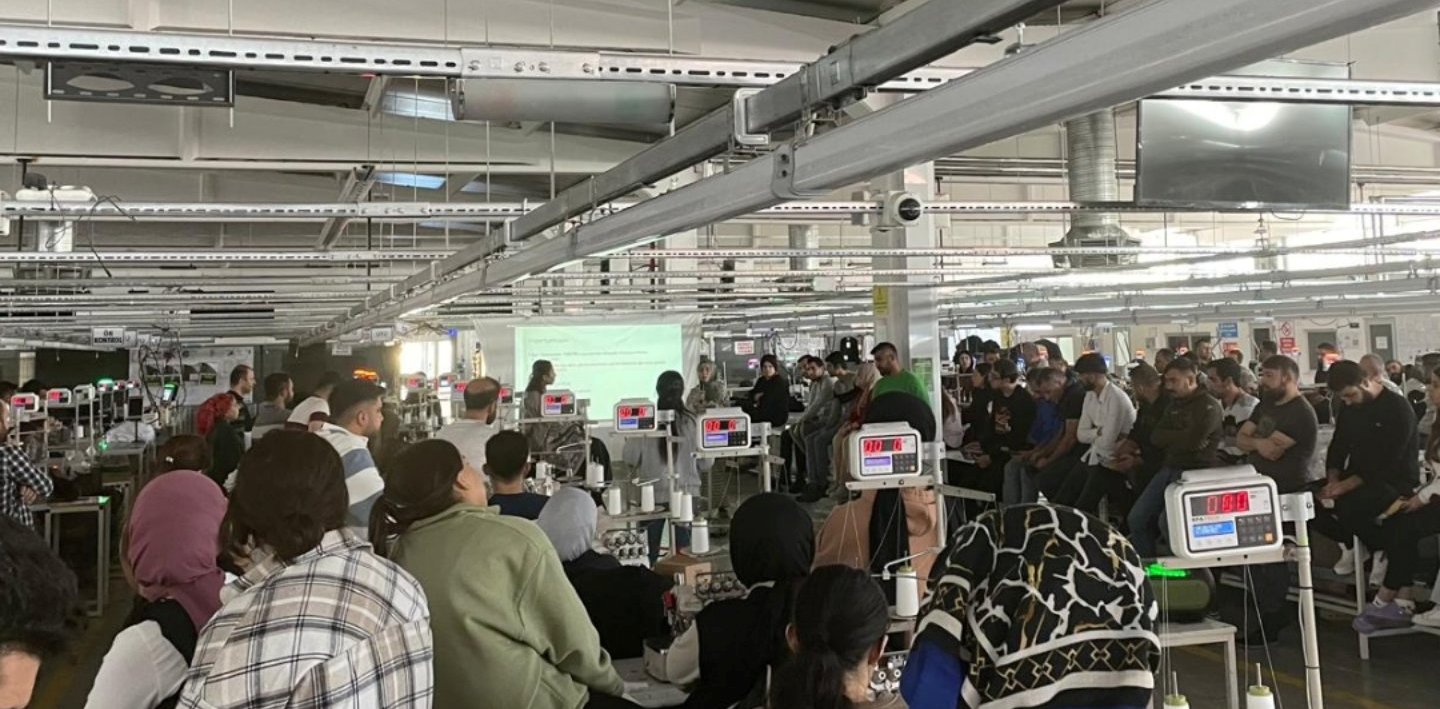 OSB çalışanlarına gebelik eğitimi