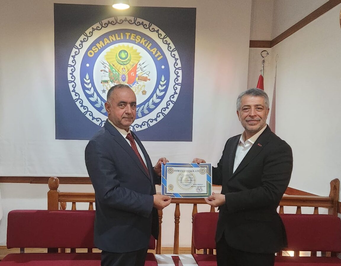 Osmanlı Teşkilatı’nda Önemli Atama: Celal Topbaş Elazığ İl Başkanlığı Görevine Getirildi