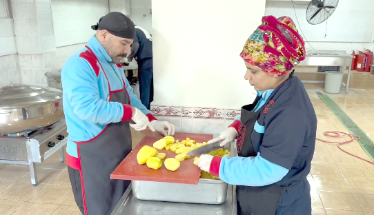 Sason aşevi her gün 500 kişiye yemek hizmeti veriyor