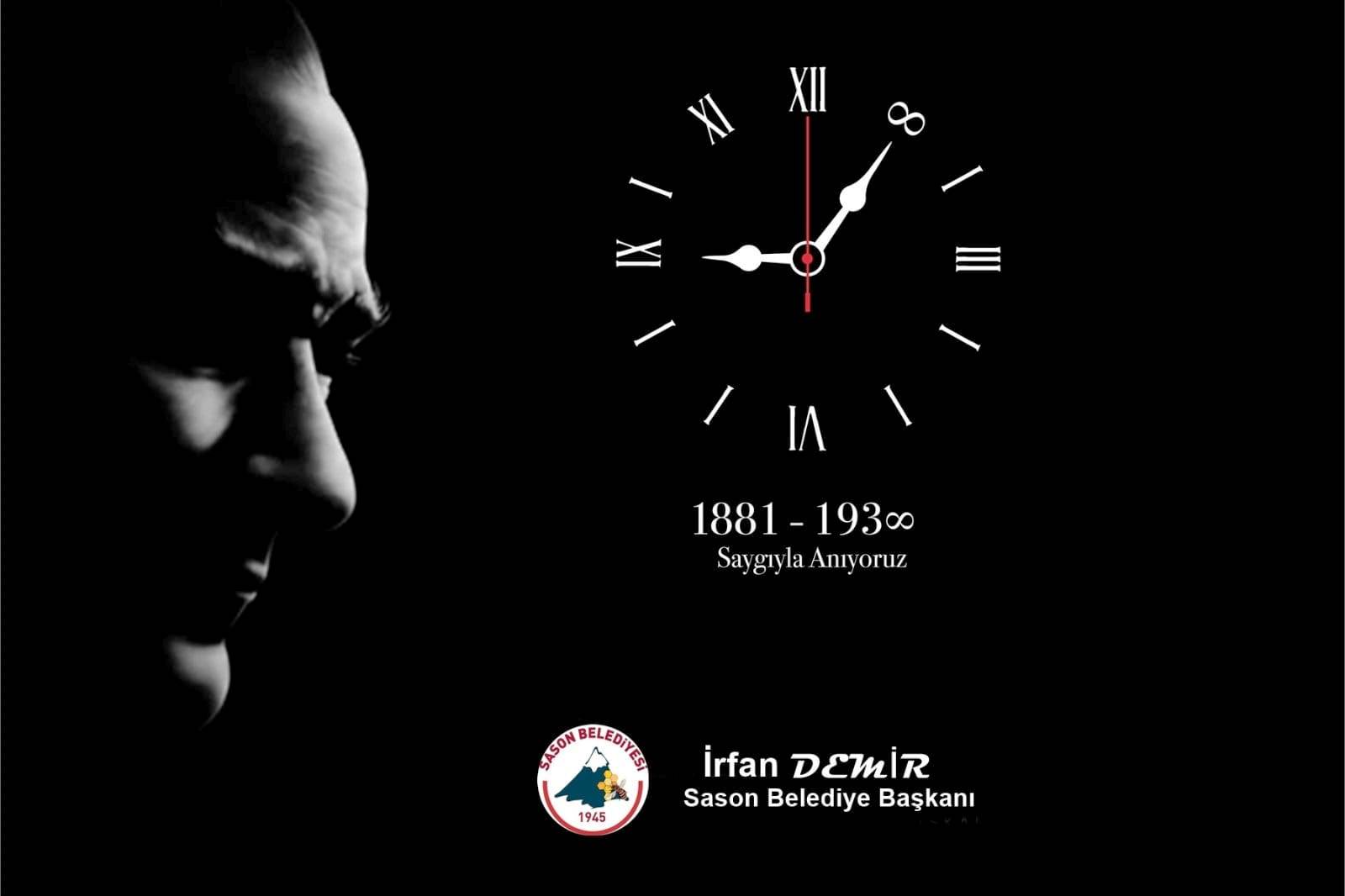 BAŞKAN DEMİR, “ŞÜKRANLA YAD EDİYORUZ”