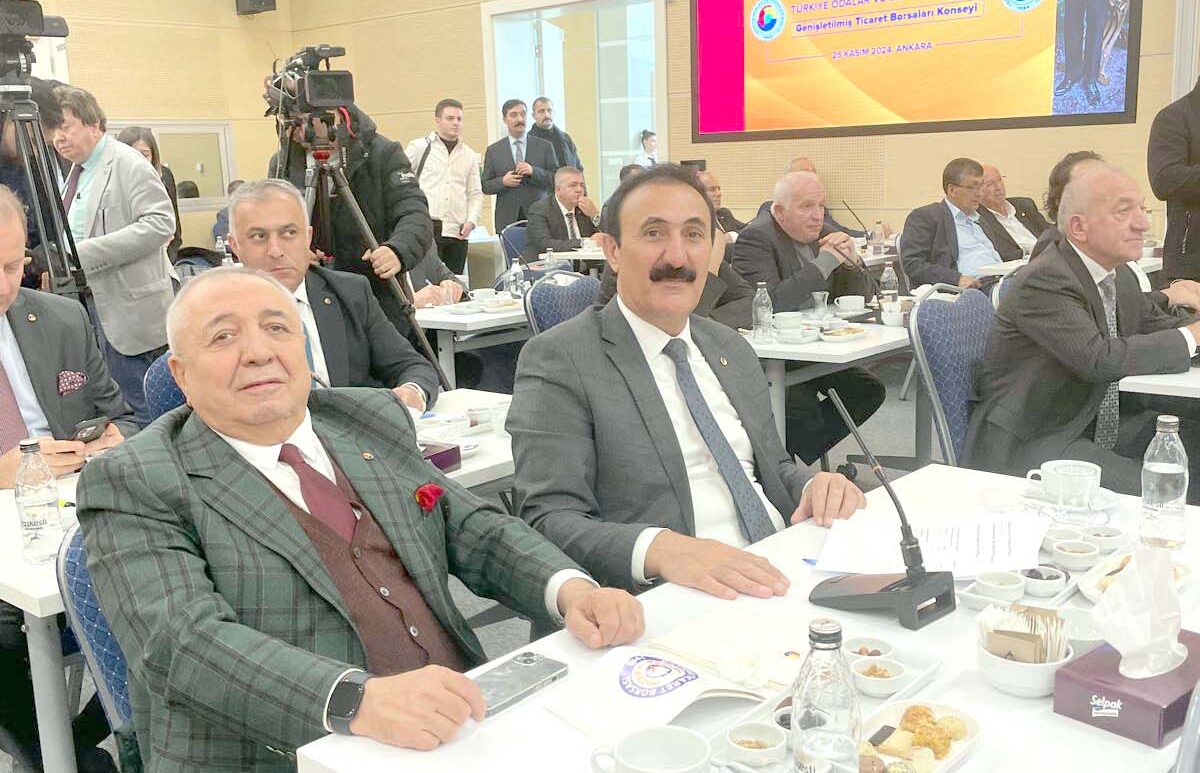 Ticaret Borsası Başkanı Arif Güneş Genişletilmiş Ticaret Borsaları Konsey Toplantısına katıldı
