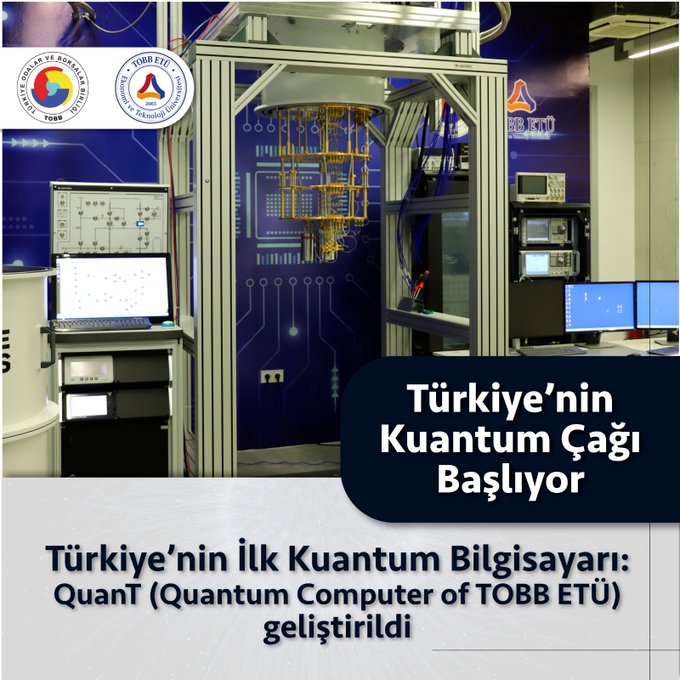 Türkiye’nin İlk Kuantum Bilgisayarı QuanT Tanıtıldı