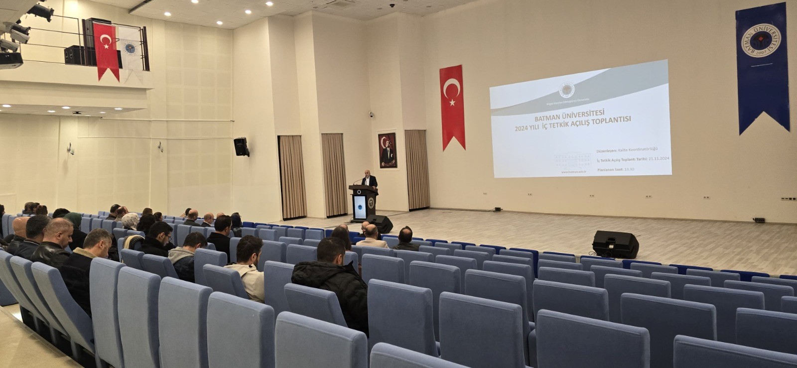 Üniversitede iç tetkik çalışmaları başladı