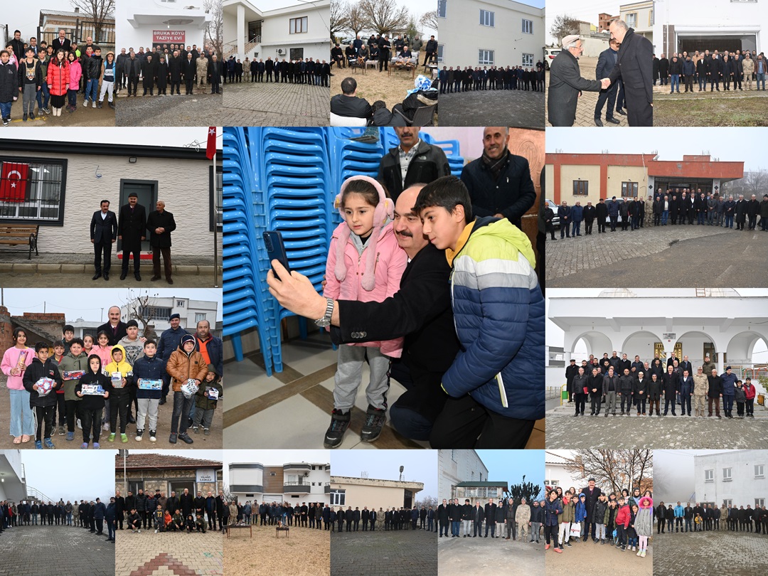 Vali Canalp, 12 Köyü ziyaret etti