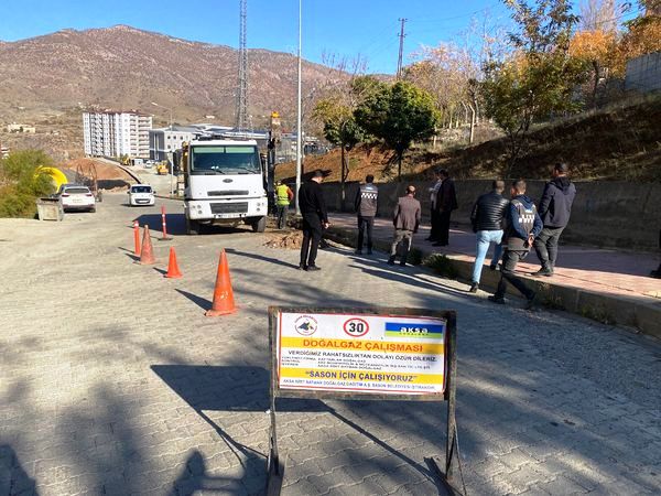 Sason’da doğalgaz 2025 yılında bitecek