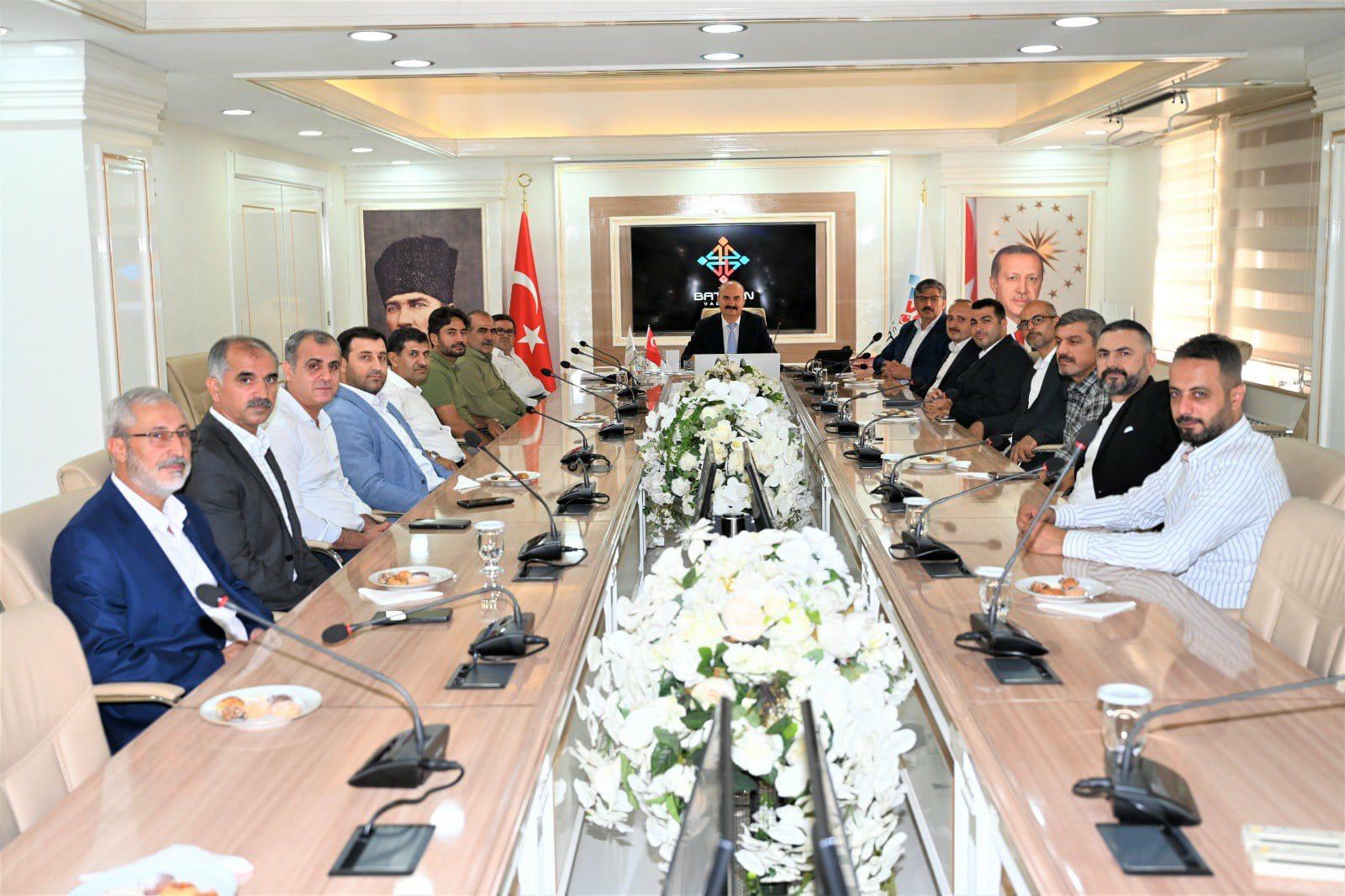 Başkan Çiftçi, Vali ile esnafın sorunlarını görüştü