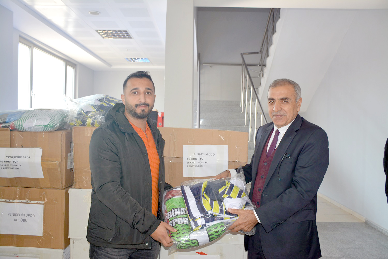 Spor Kulüplerine Malzeme Desteği