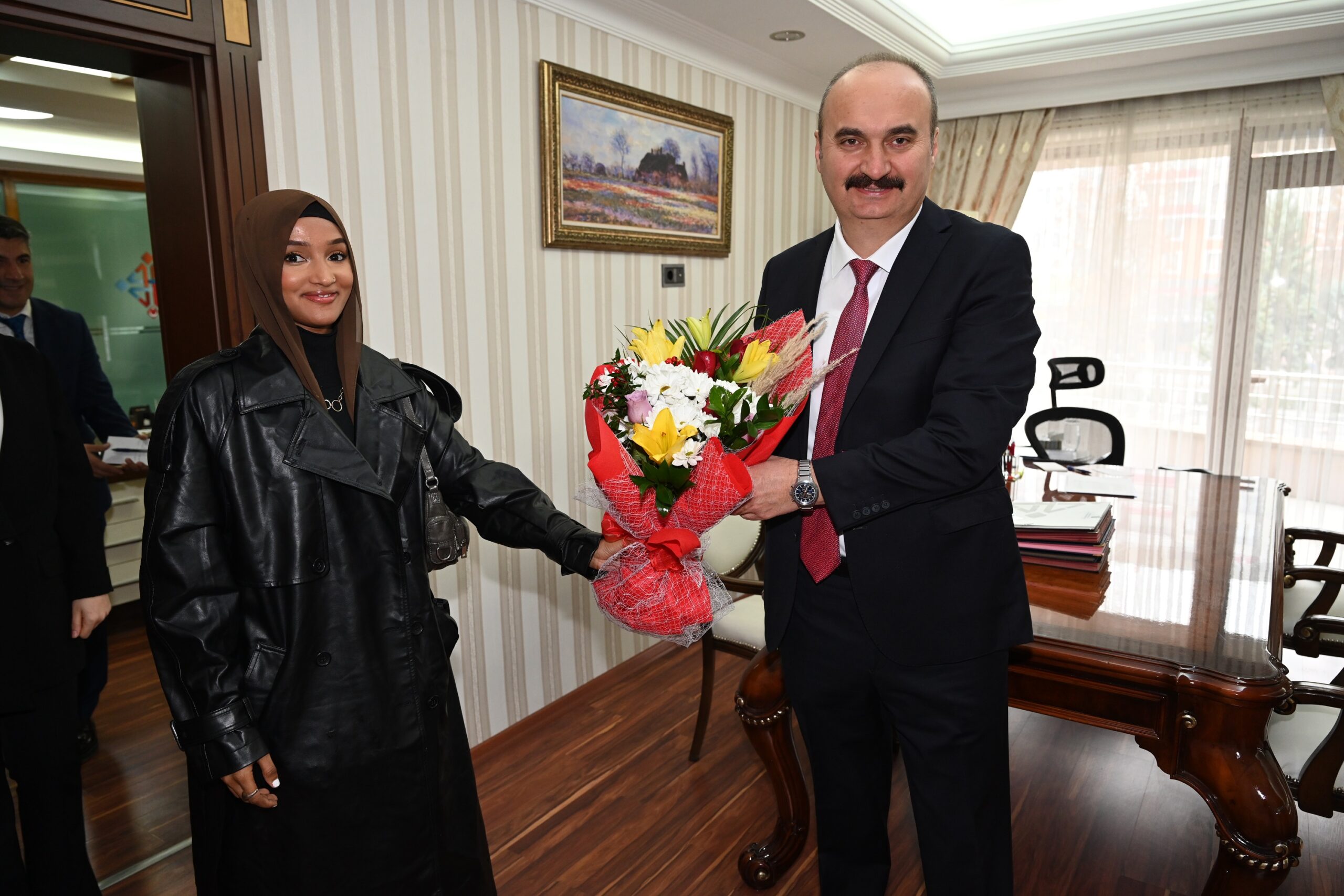 Vali Canalp’a Uluslararası Göçmenler Günü ziyareti