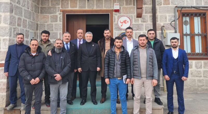 Osmanlı Teşkilatı Ankara’ il Başkanlığı Genel başkan Mehmet Ali Arslan’a ziyarette bulundu