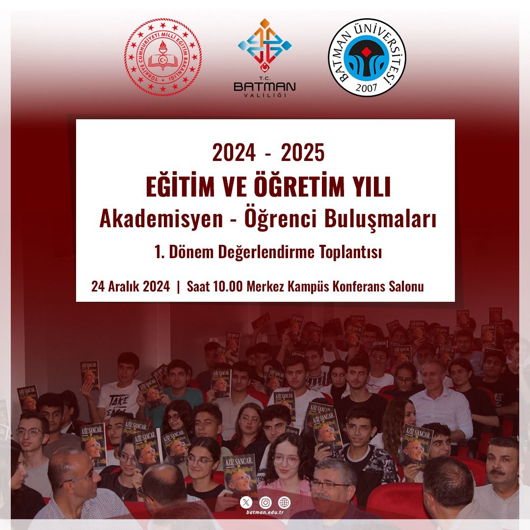 Akademisyen-öğrenci buluşmaları 1. Dönem değerlendirilecek