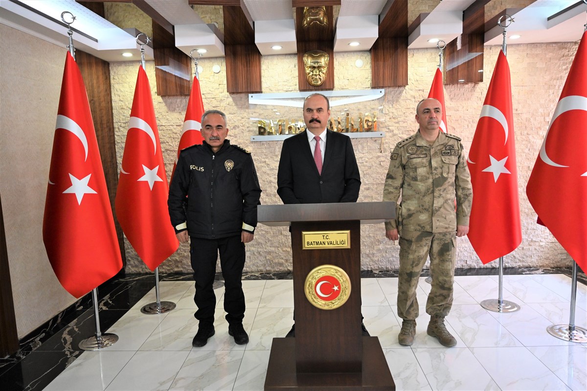 Vali Canalp, suç oranlarında düşüş