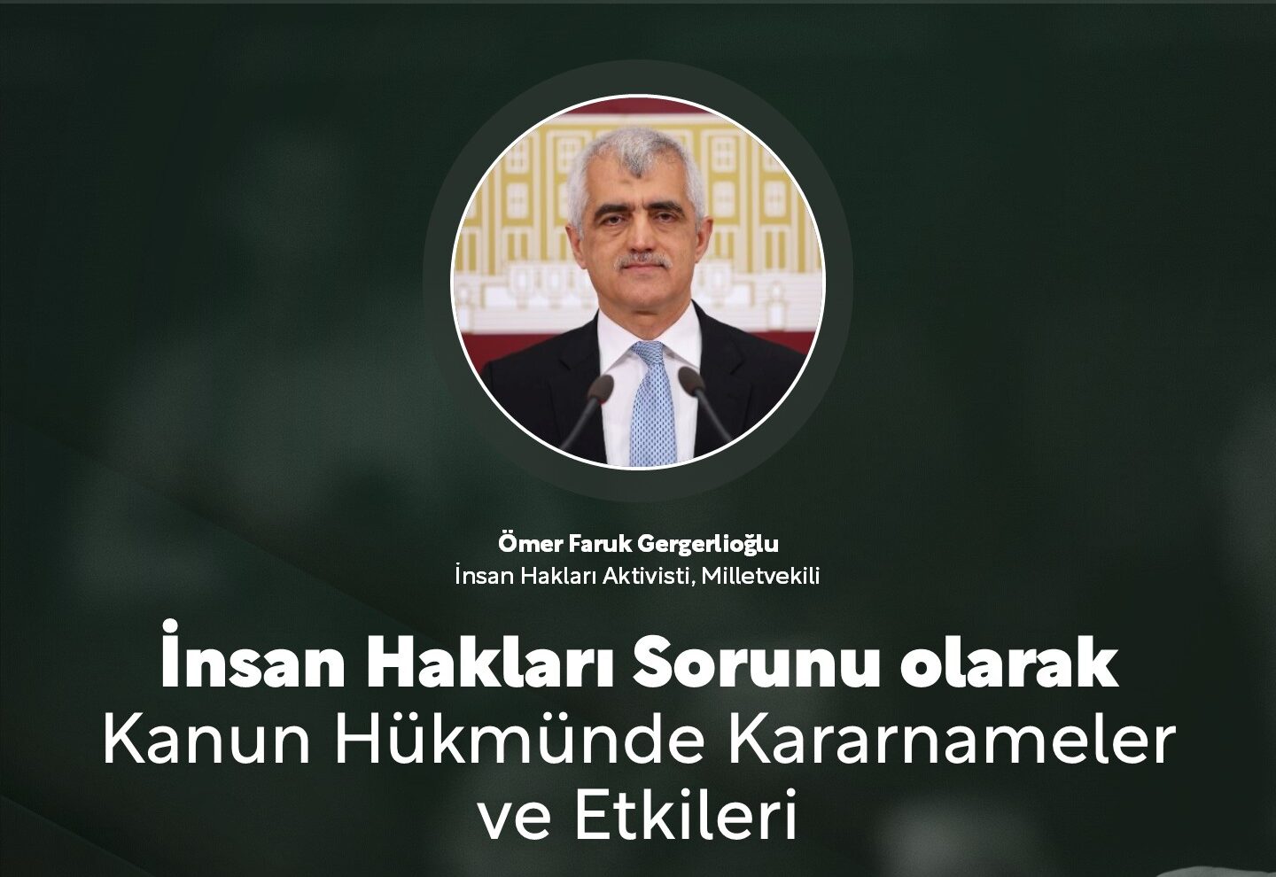 Baro, KHK’lar ve etkilerini tartışacak