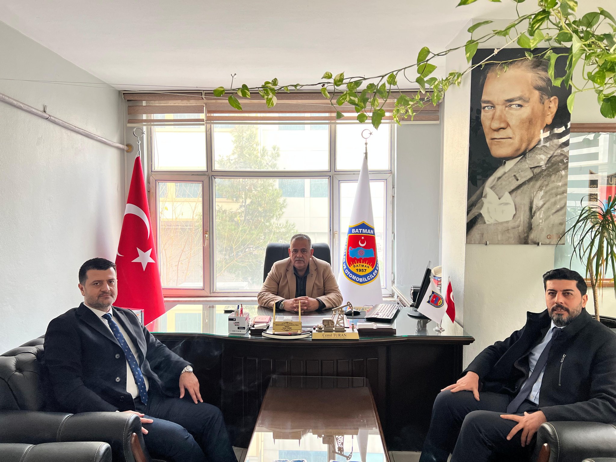 Baro’dan Şoförler ve Otomobilciler Odasına ziyaret