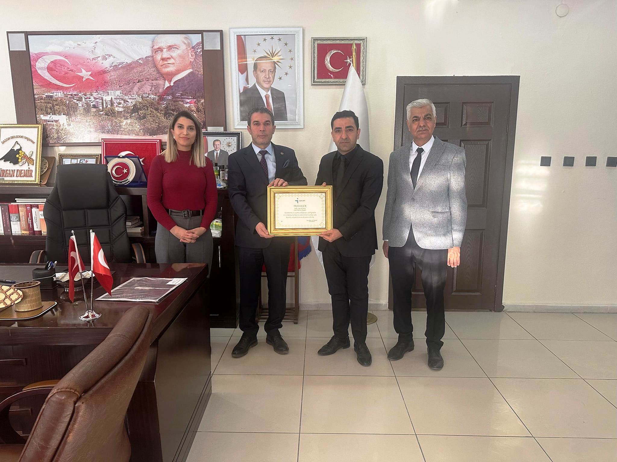 Başkan Demir’e Teşekkür Ziyareti