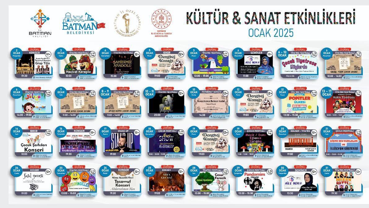 Sanat dolu günler başlıyor