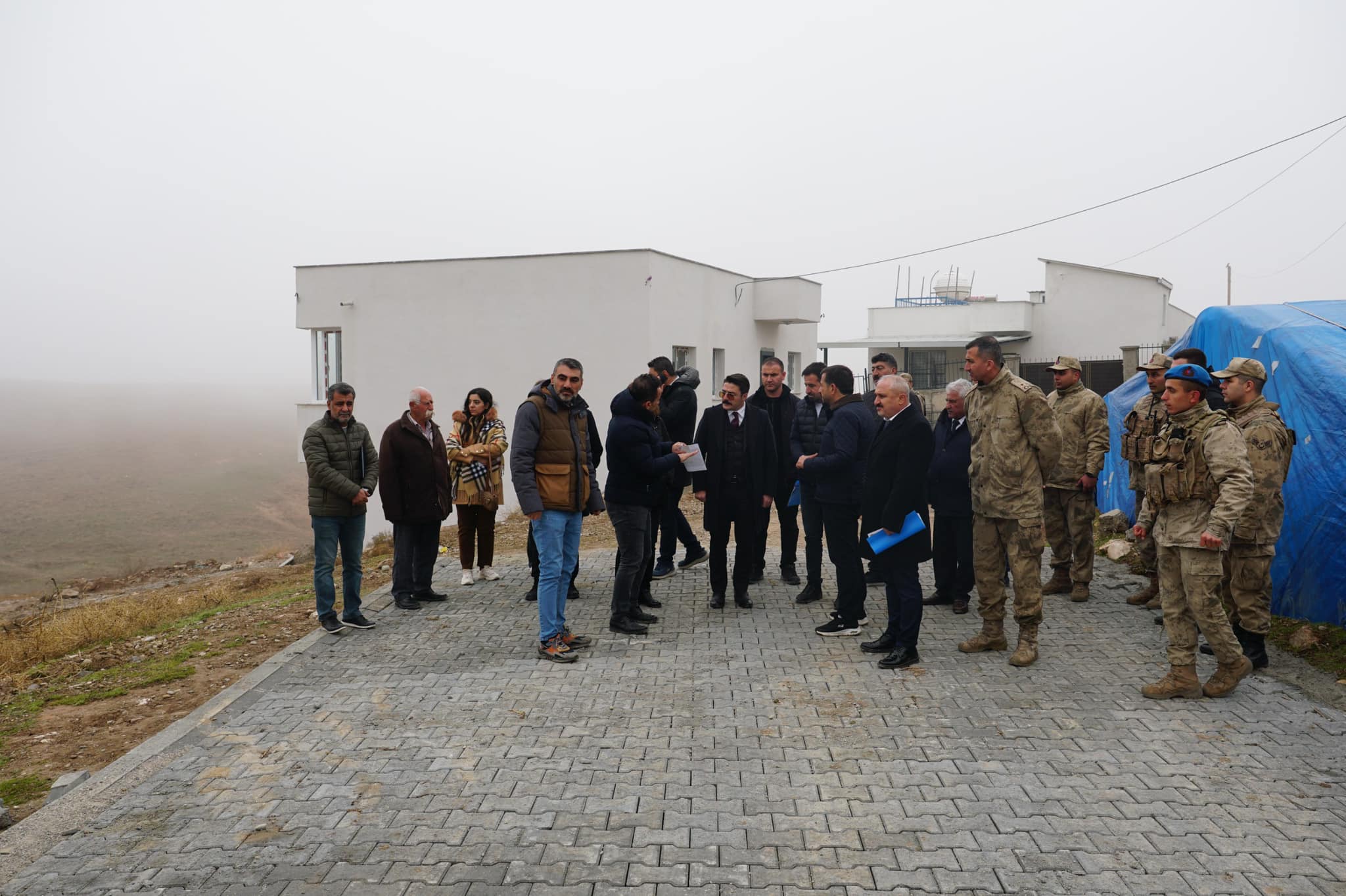 Kaymakam Yılmaz, Parke Taşı Döşeme çalışmalarını yerinde inceledi