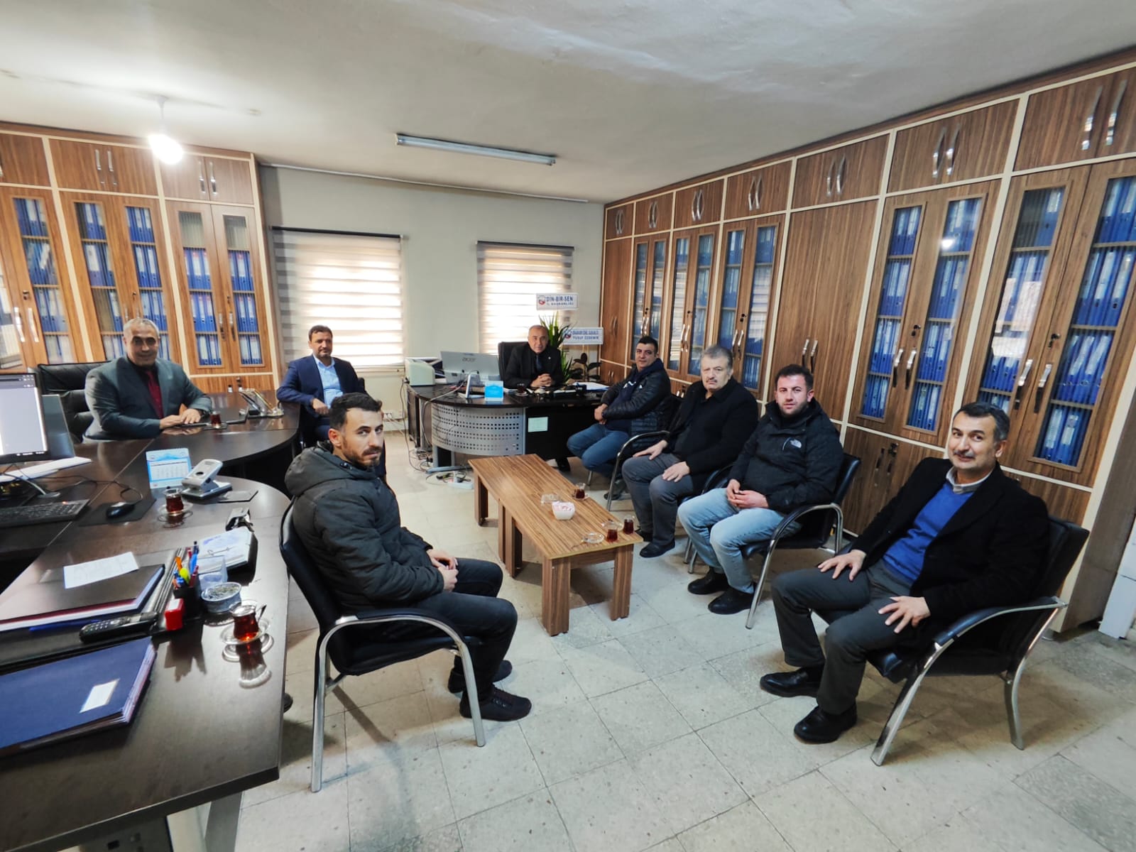 Saadet Partisi’nden Din-Bir-Sen’e ziyaret