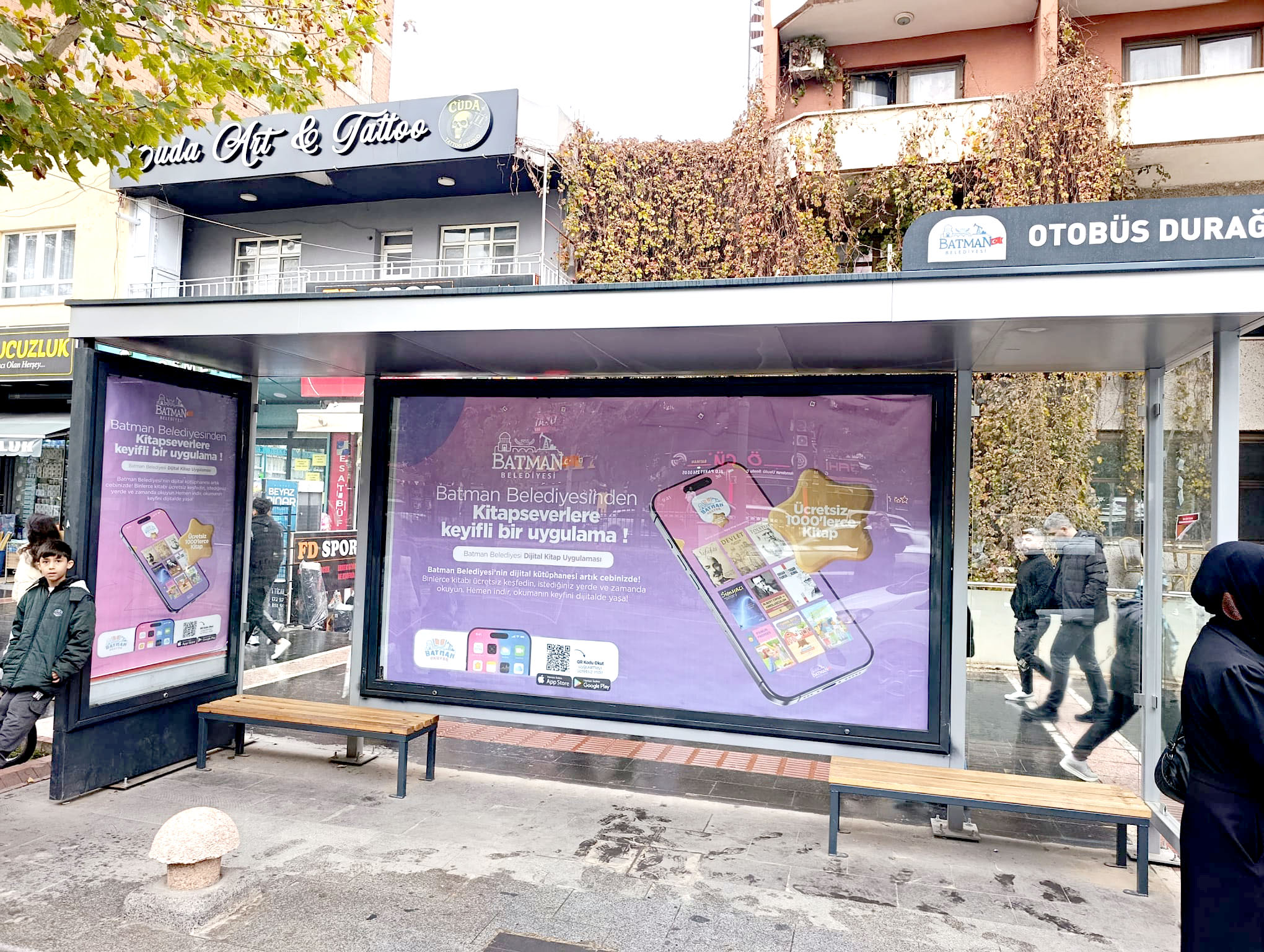 Yeni Nesil Otobüs Durakları Hizmete Girdi