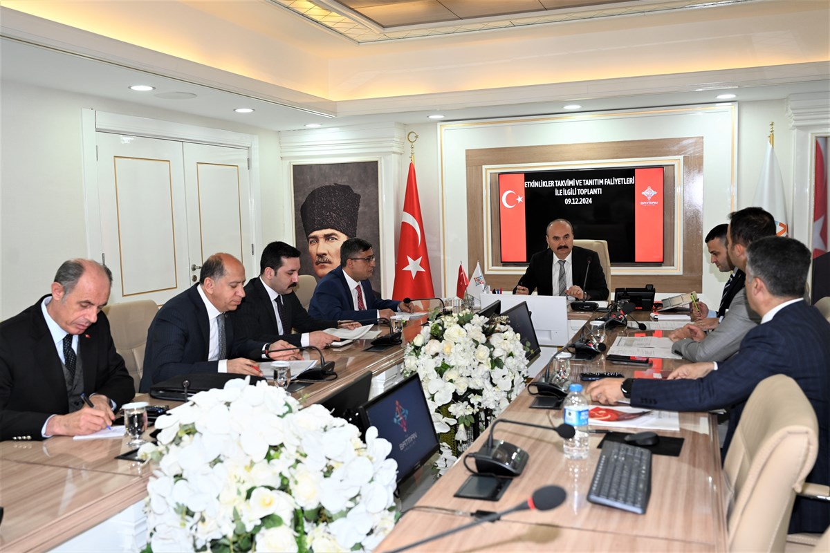 Batman Valiliği 2025 Yılı Etkinlik ve Tanıtım Faaliyetleri Koordinasyon Toplantısı Yapıldı