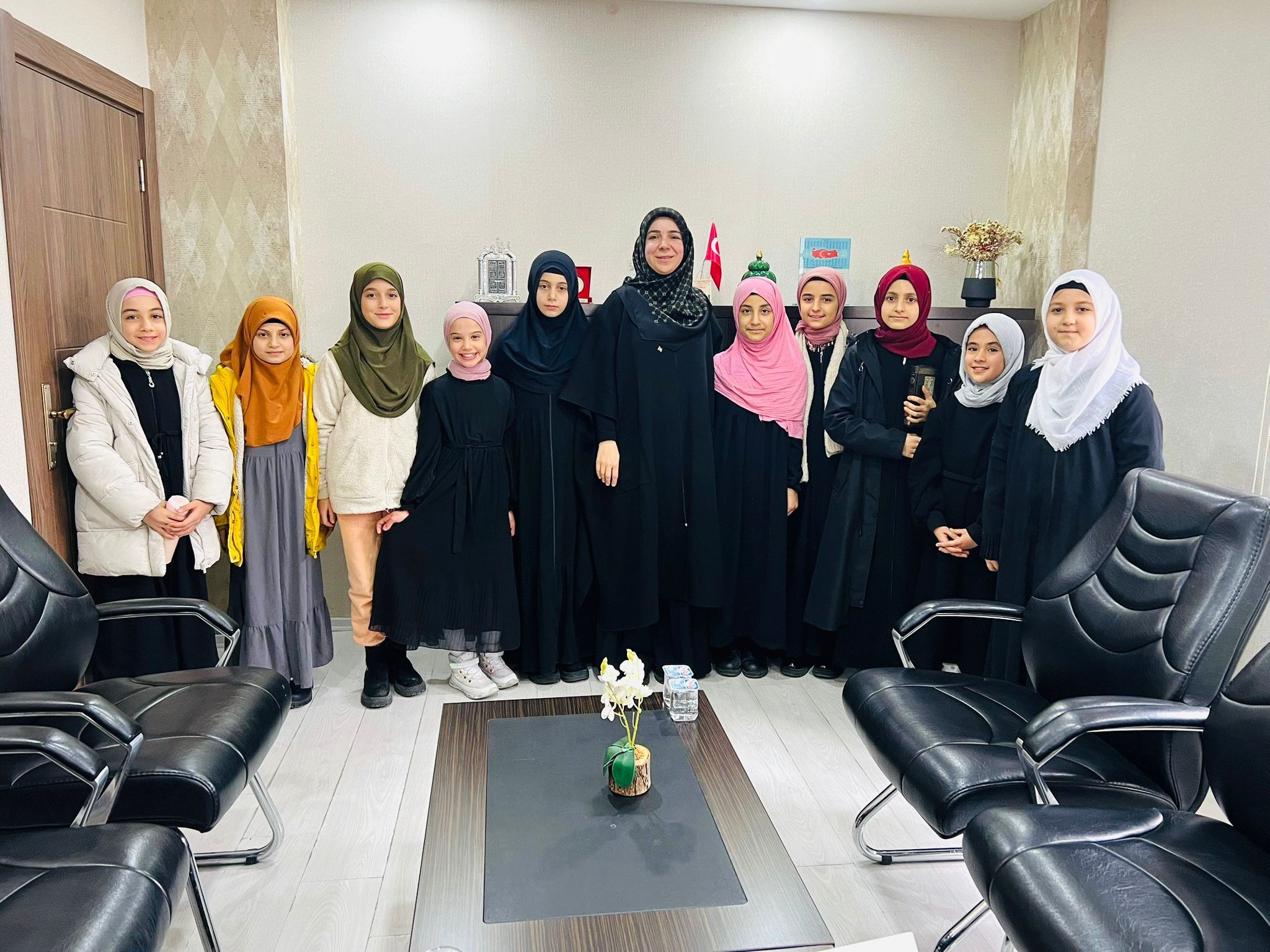 Müftü Yardımcısı Özdemir, Hafızlık öğrencilerini ağırladı