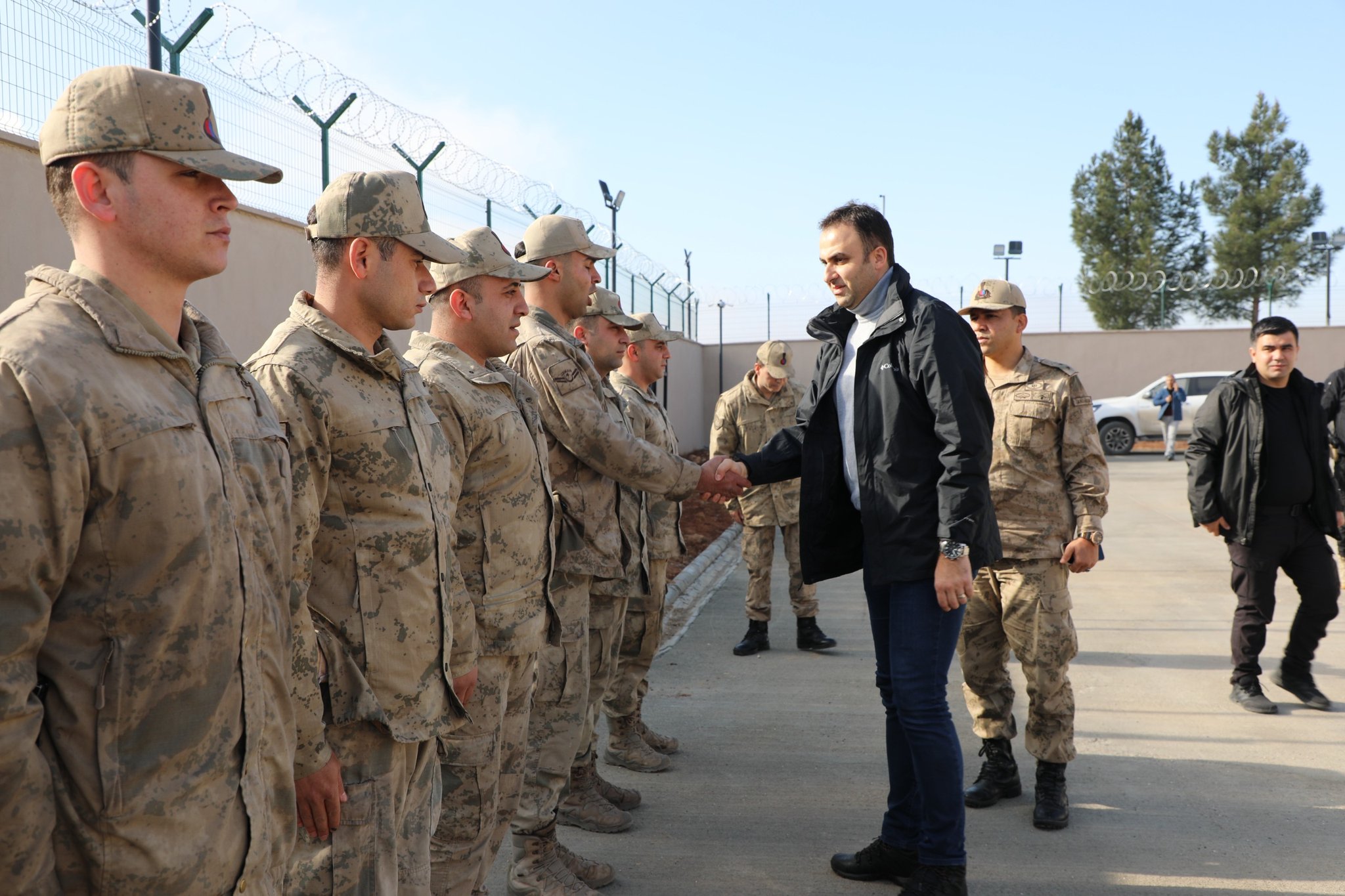 Kaymakam İmrak’tan Yolüstü Jandarma Karakoluna ziyaret