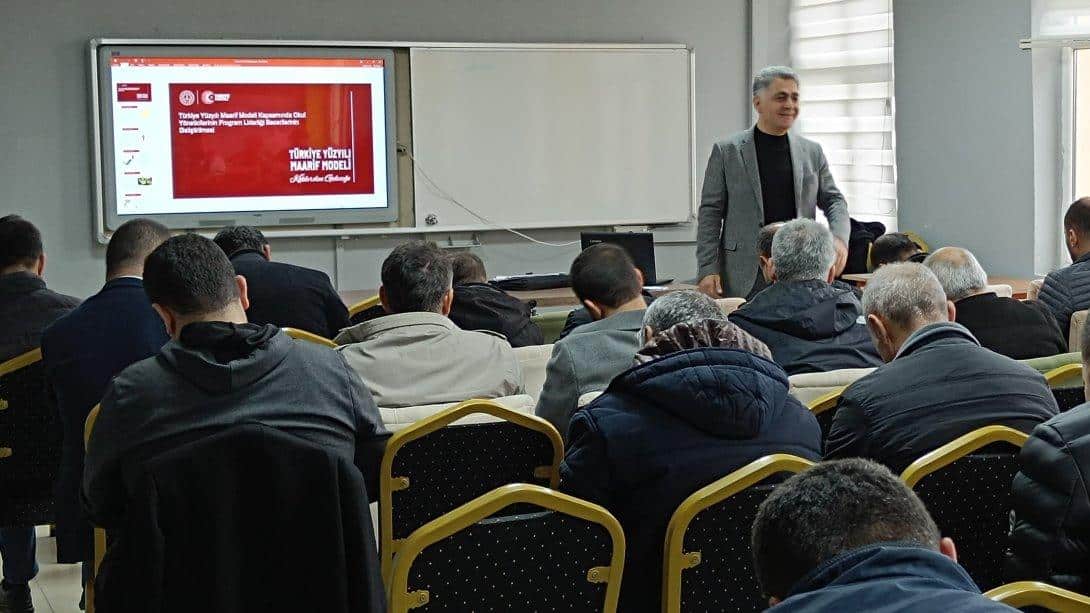Kozluk’ta “Öğretim Liderliği Eğitimi” semineri düzenlendi