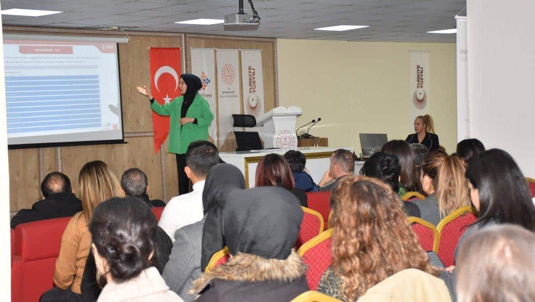 Mesleki eğitim çalışmaları değerlendirme toplantısı yapıldı