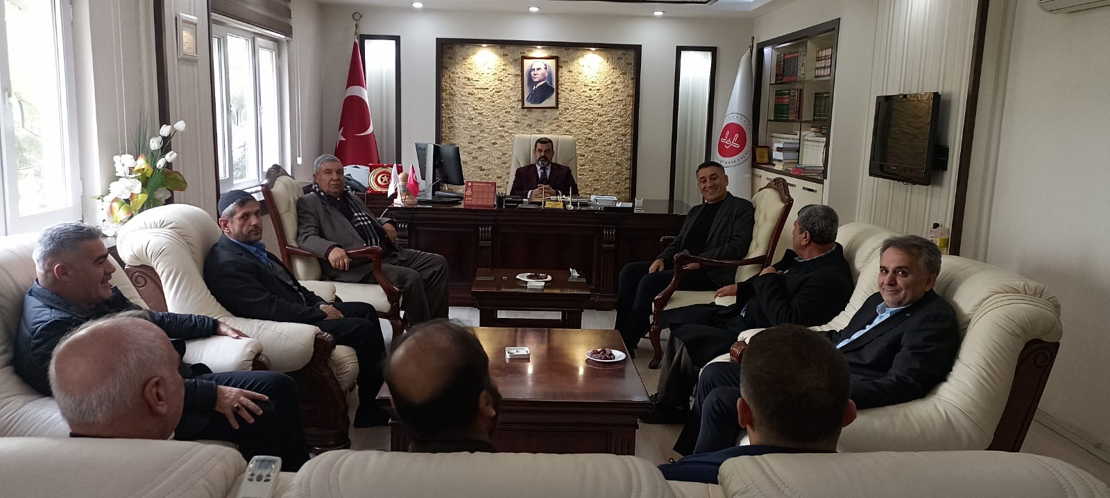 MÜSİAD Başkanı ve İş İnsanlarından İl Müftüsüne ziyaret