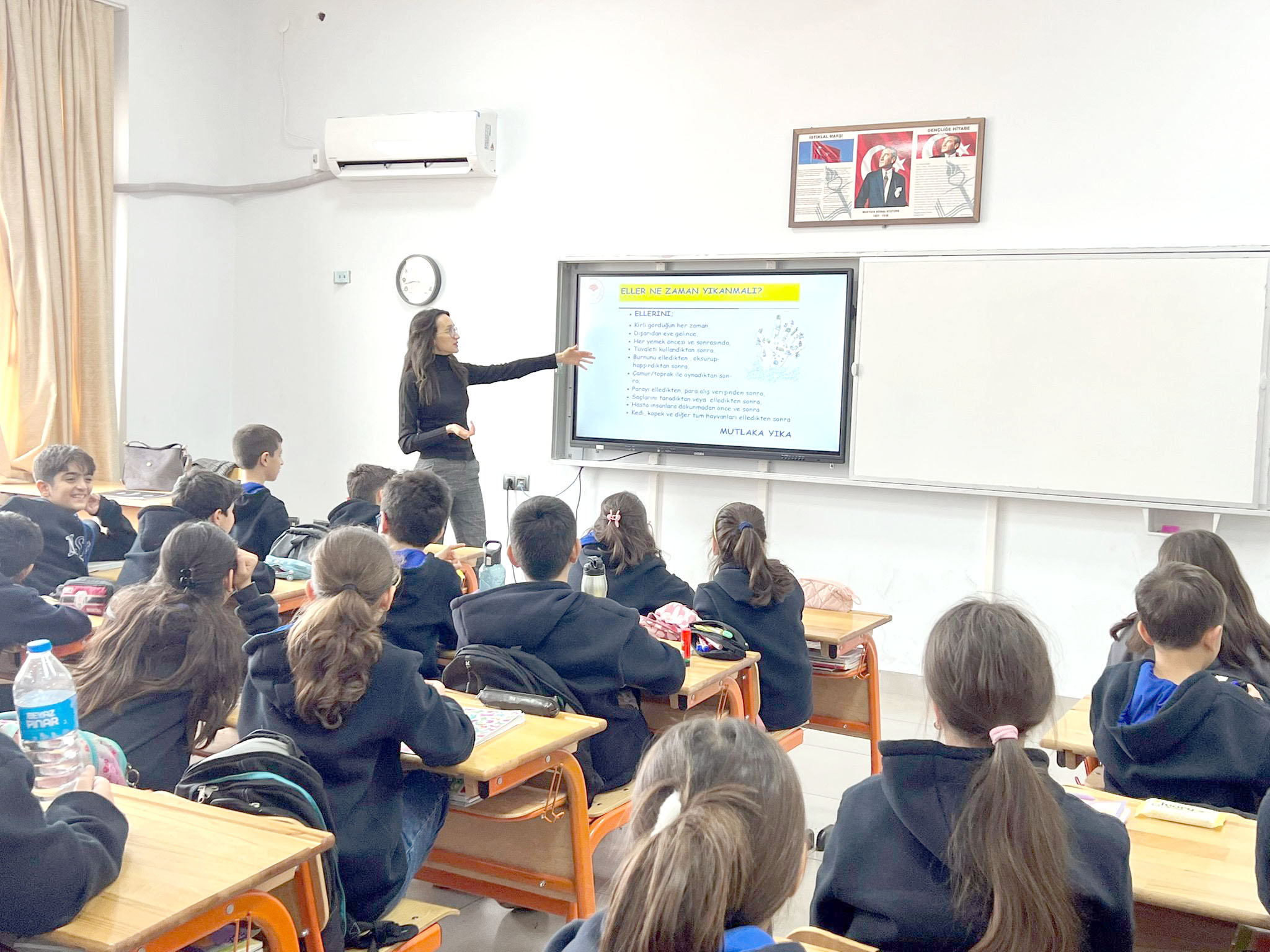 Öğrencilere gıda güvenliği eğitimi verildi