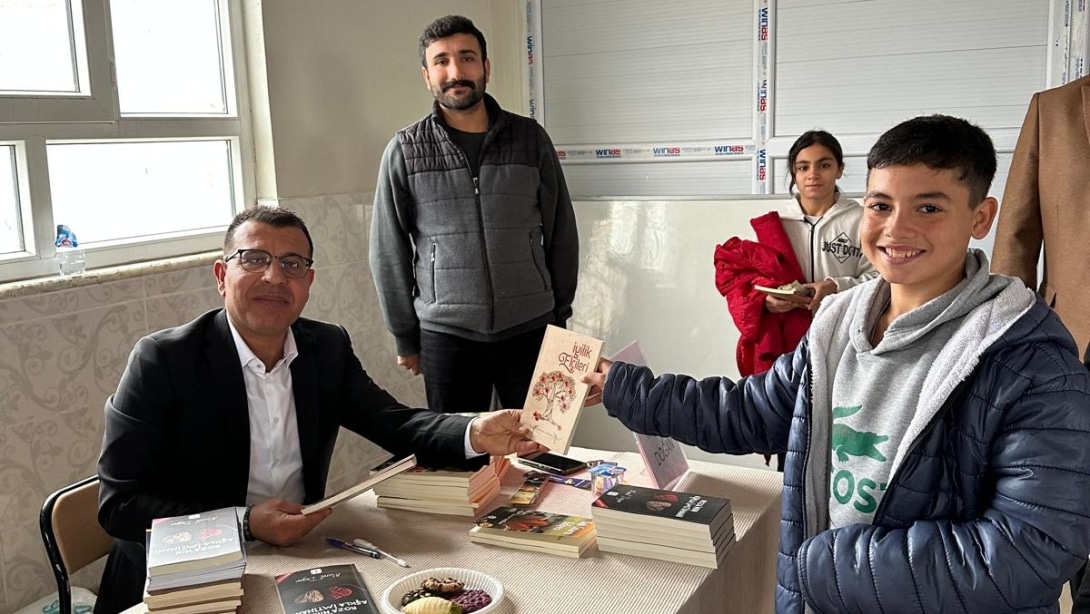 Kozluk’ta Öğrenciler, Yazar Murat Doğan ile Edebiyat yolculuğuna çıktı