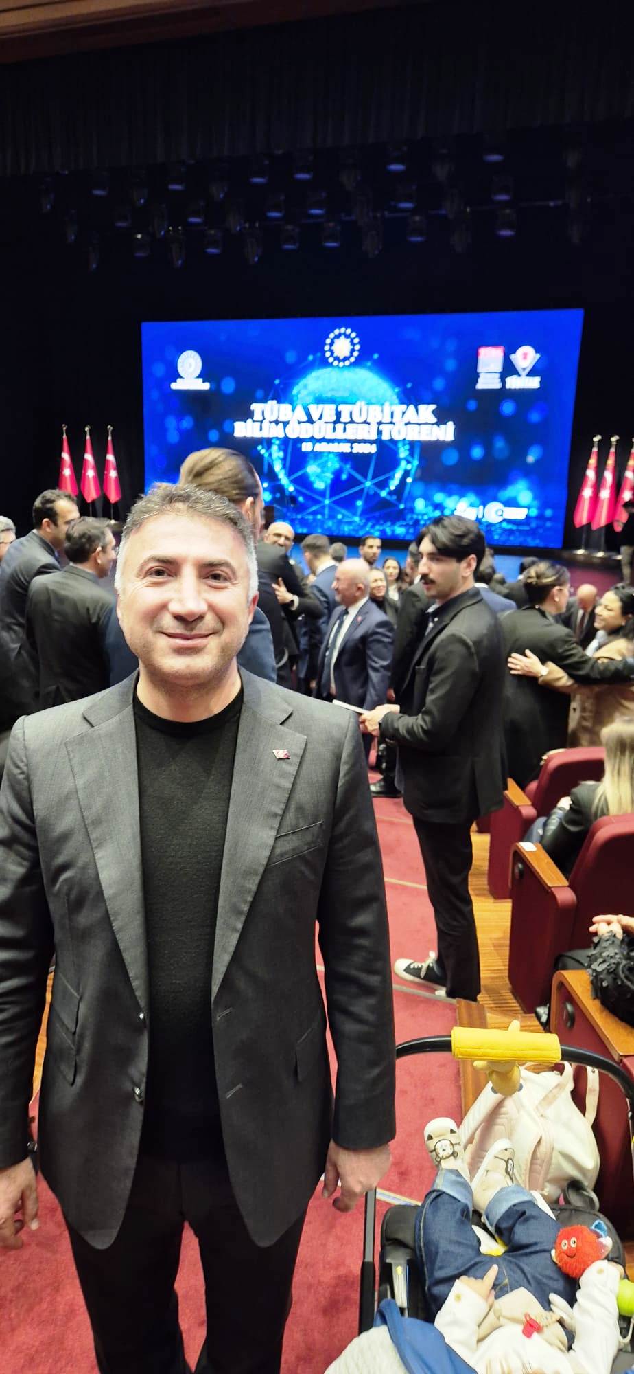 Rektör Demir, TÜBA-TÜBİTAK Bilim Ödülleri Töreni’ne katıldı