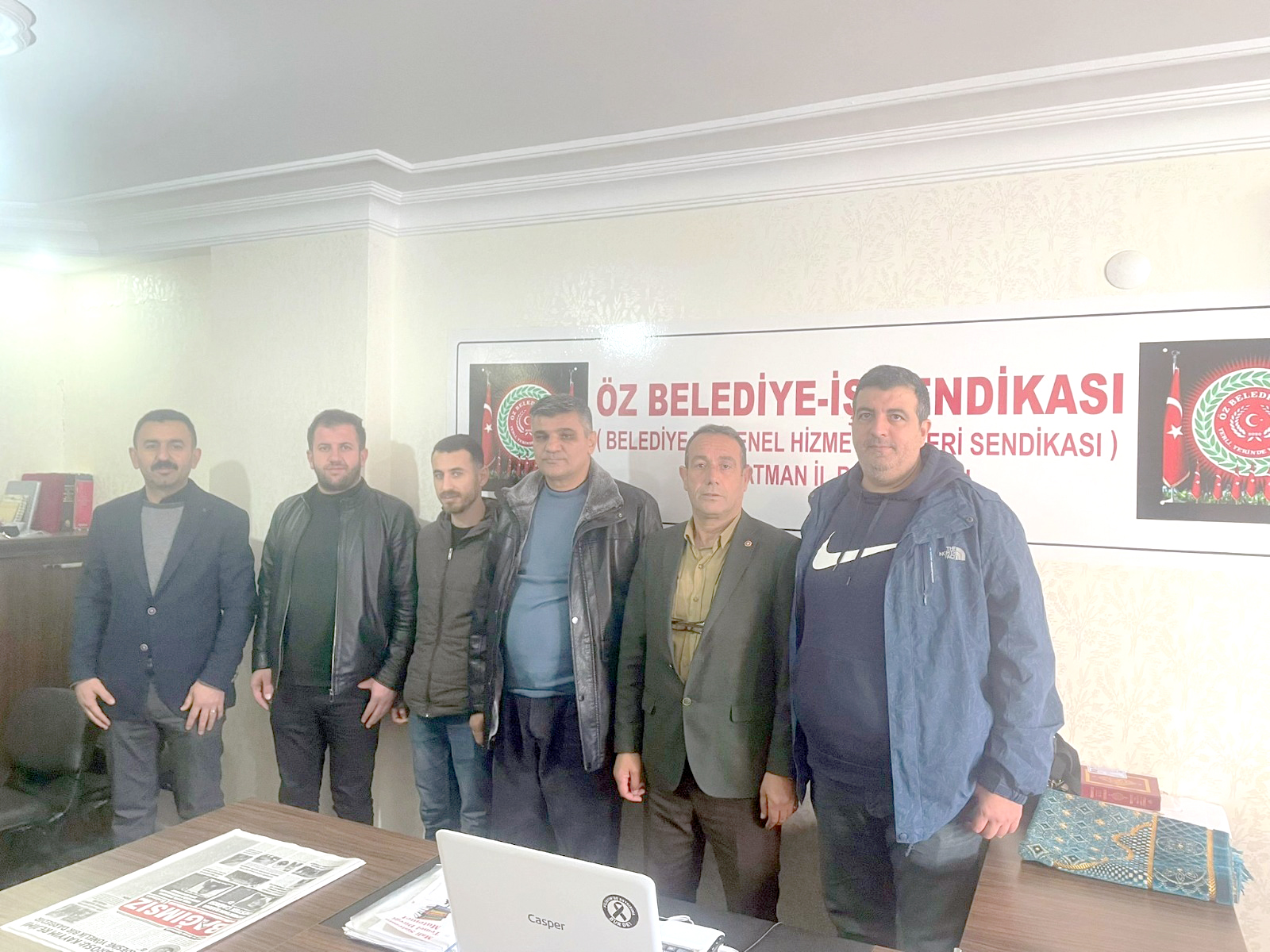 SP’den Öz Belediye İş Sendikasına ziyaret