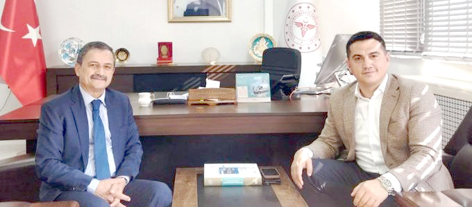 Müdür Canpolat, Siirt İl Sağlık Müdürü’nü ziyaret etti