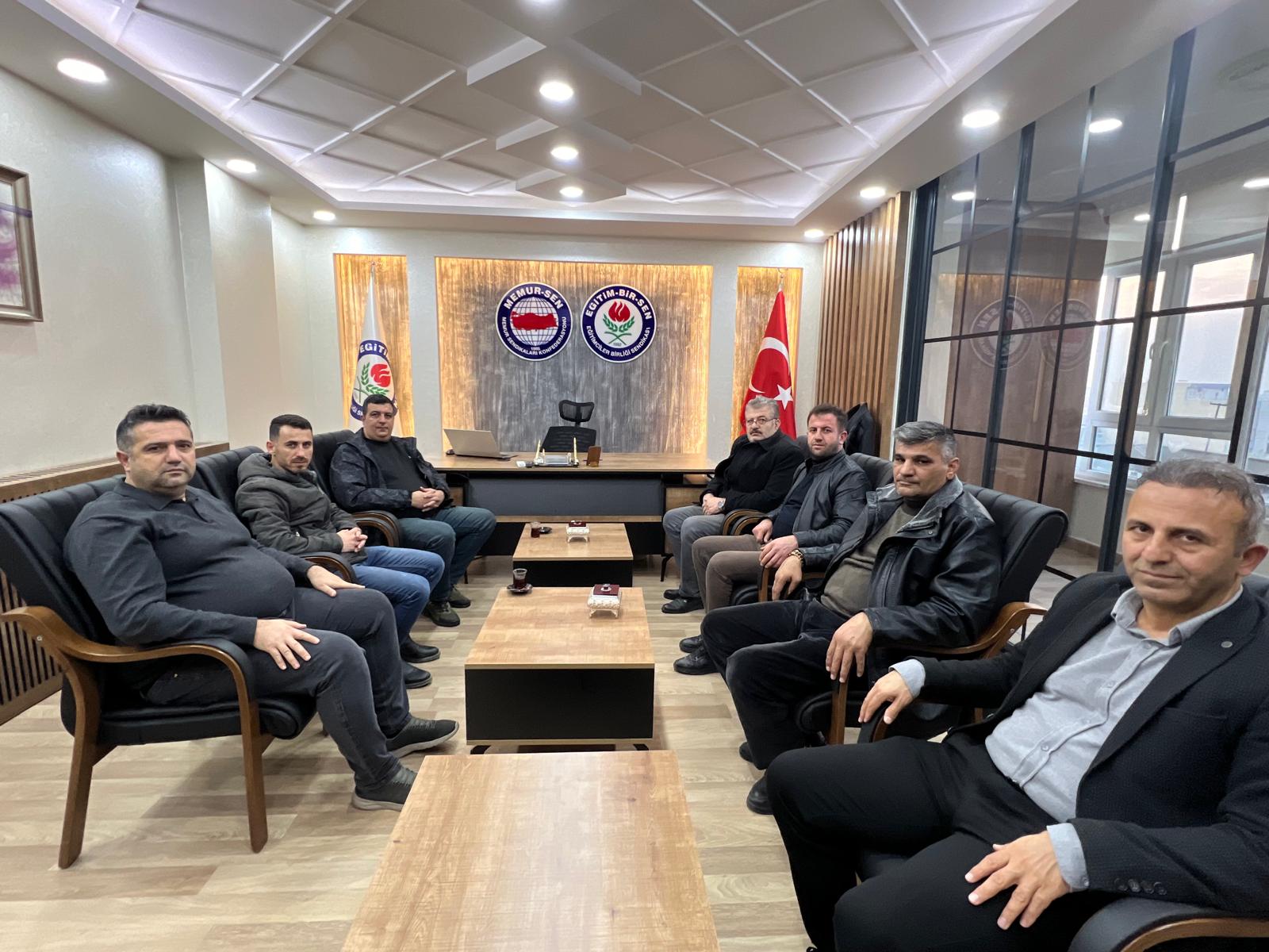 Saadet Partisi’nden Eğitim Bir-Sen’e ziyaret