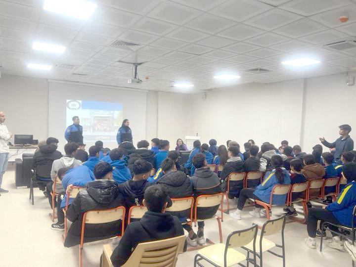 Batman Spor Lisesi öğrencilerine güvenlik ve trafik eğitimi