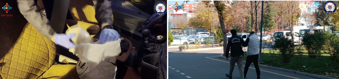 Minibüste Uyuşturucu Operasyonu