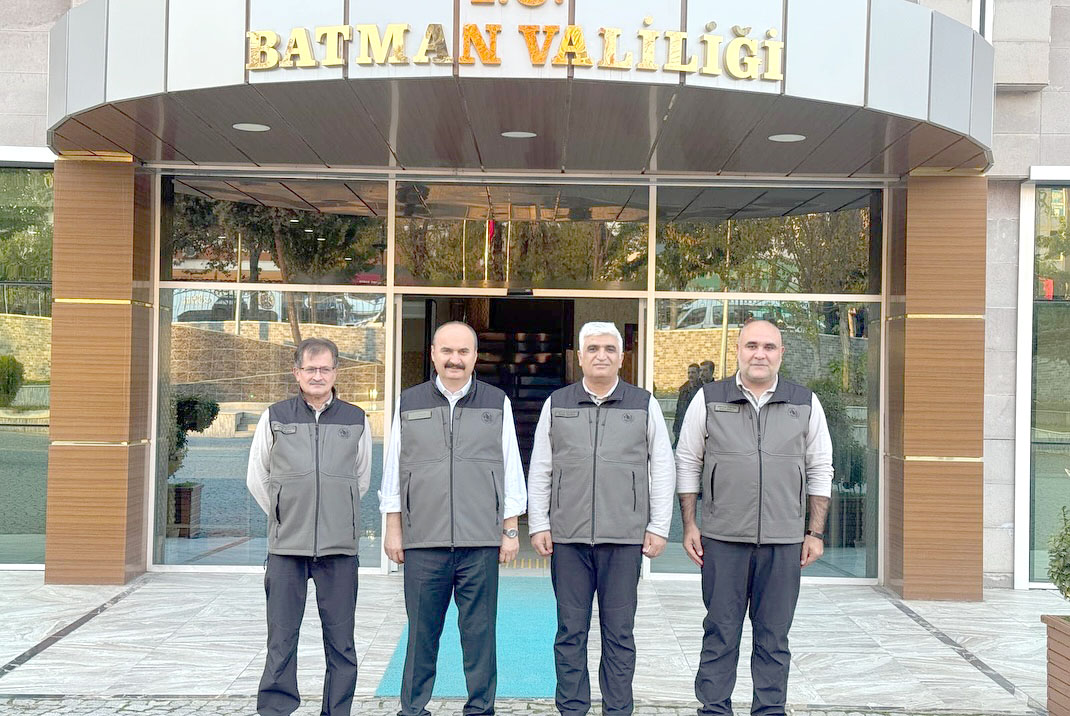 Vali Canalp, Orman Bölge Müdürlerini kabul etti