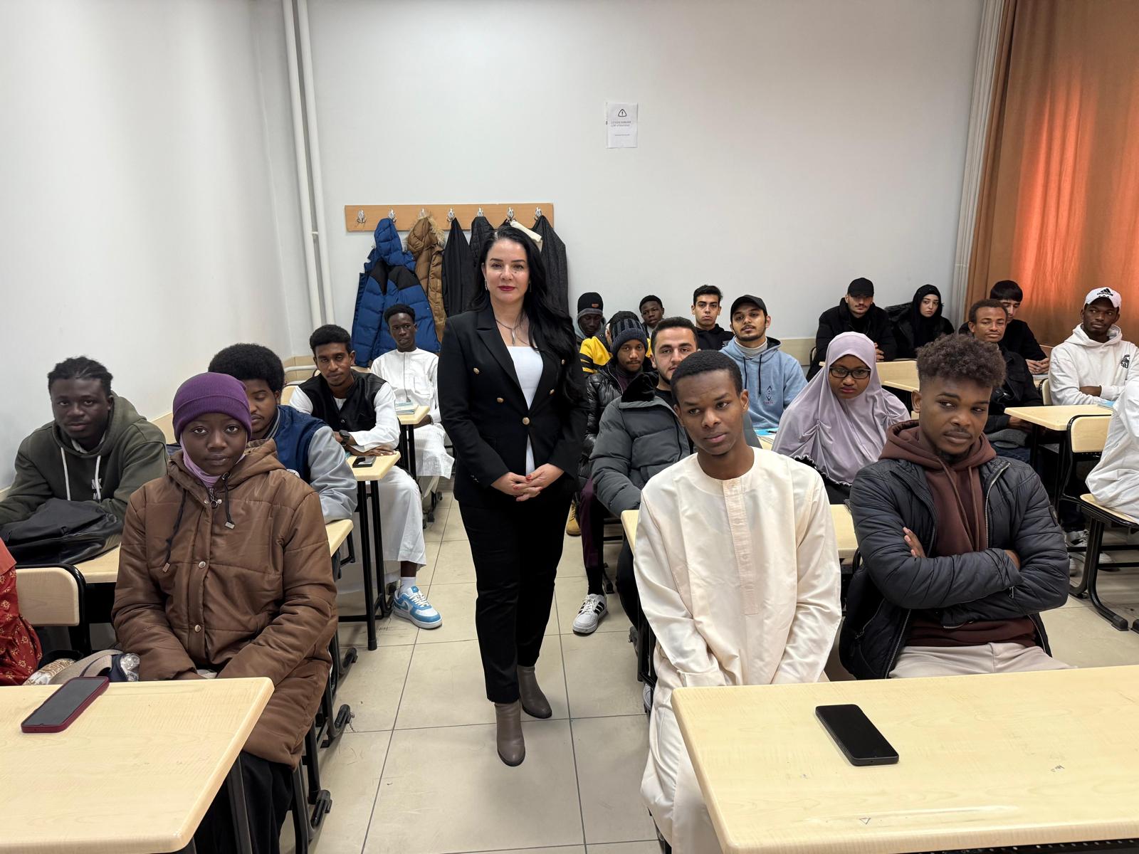 Yabancı öğrencilere dil eğitimi