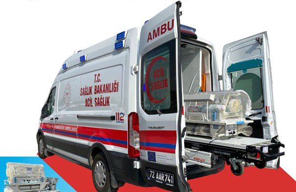 112 Acil Yenidoğan Ambulansları ile altyapısını güçlendiriyor