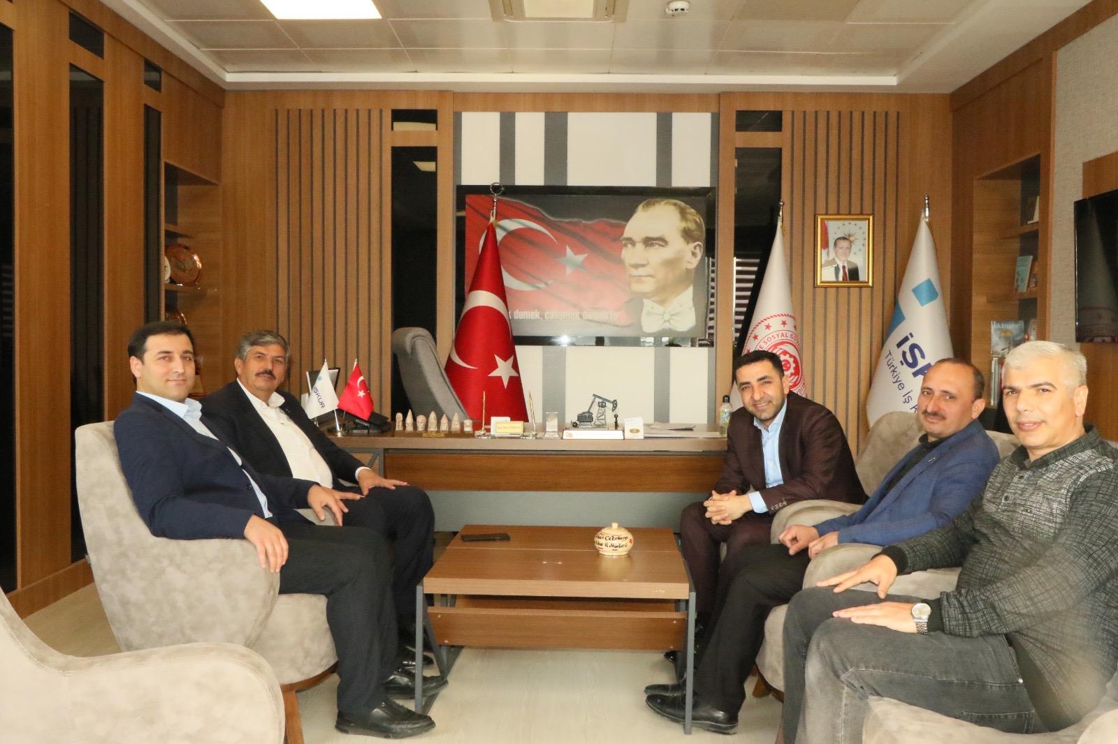 Başkan Çiftçi, İŞKUR destekleri hakkında bilgi aldı