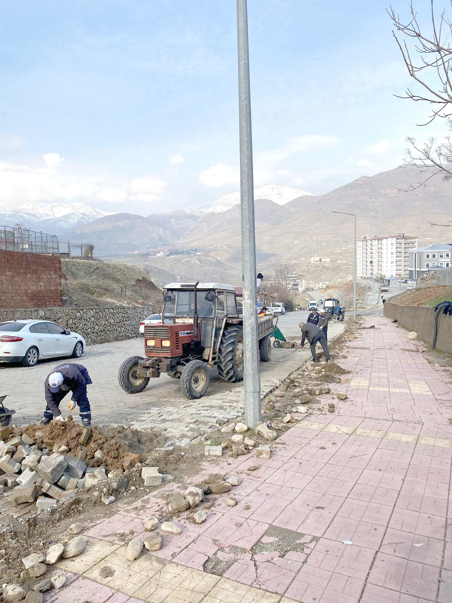 Sason’da Doğal Gaz Çalışmaları Tüm Hızıyla Sürüyor