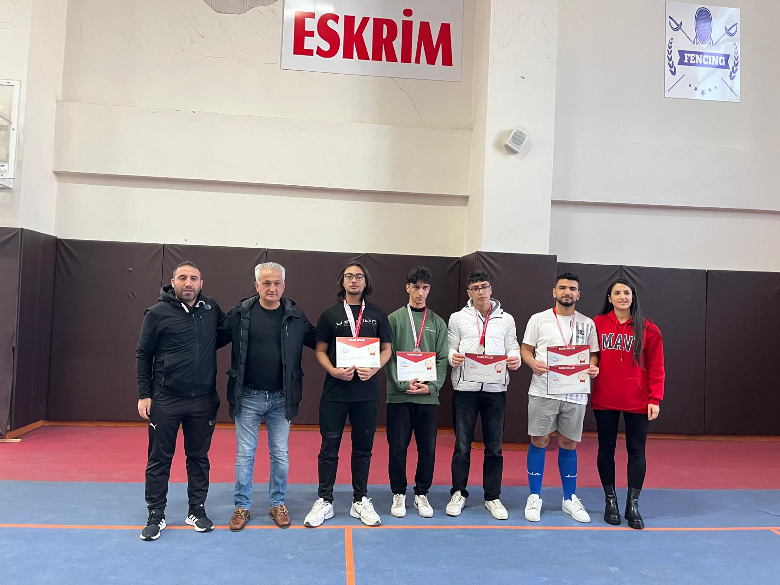 Eskrimin Genç Şampiyonları belli oldu