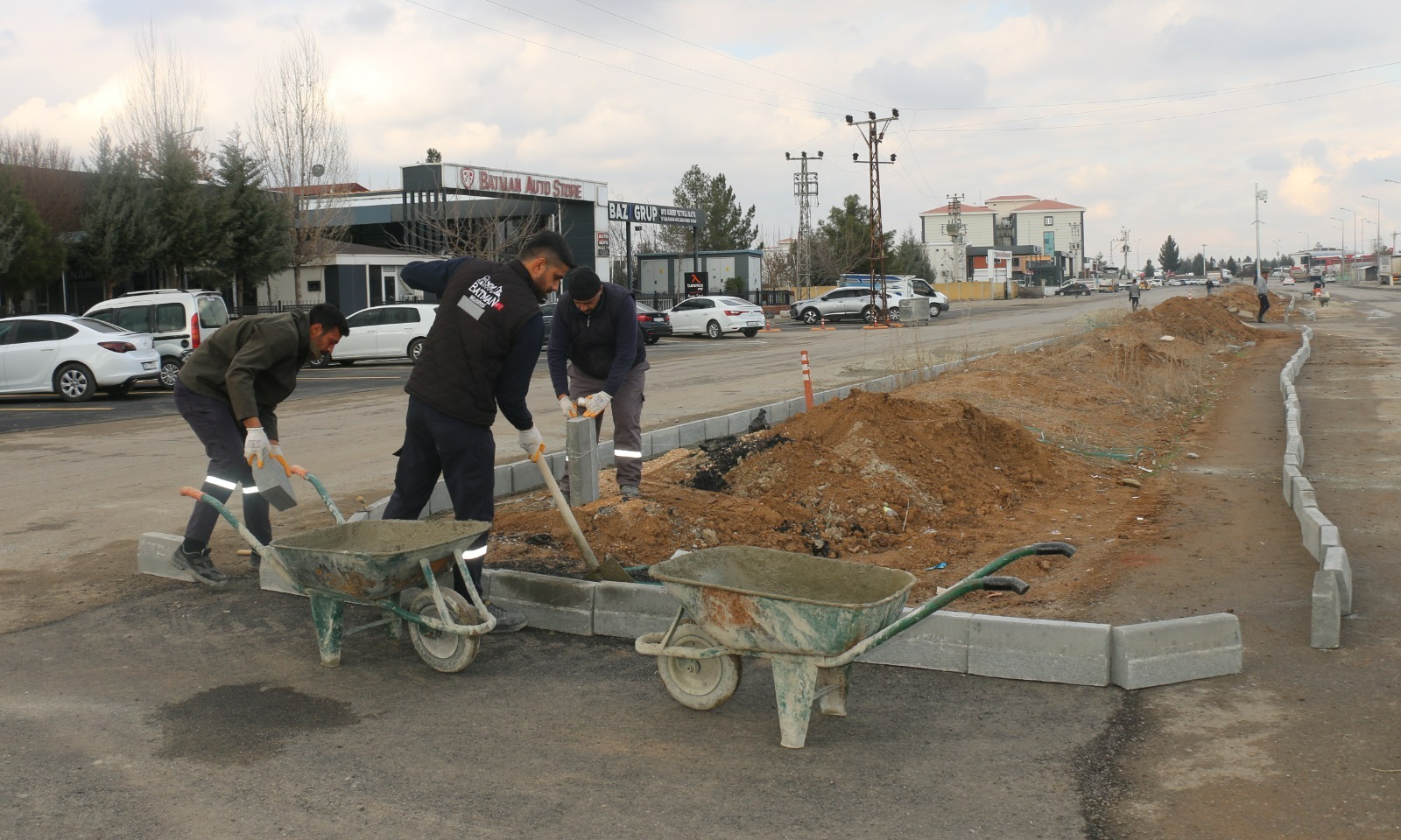 Yeni bulvar çalışması tamamlandı