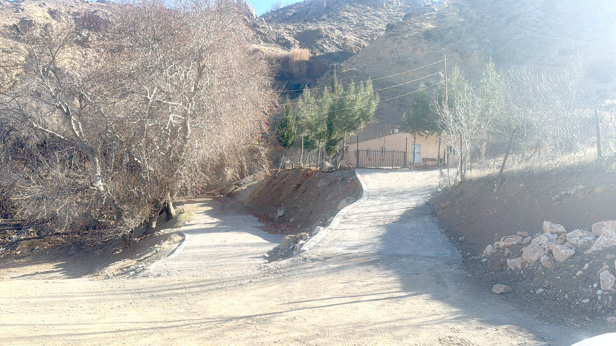 Alıçlı Köyü Aşağı Alıçlı Mevkiinde Kilitli Parke Taşı Çalışması Tamamlandı