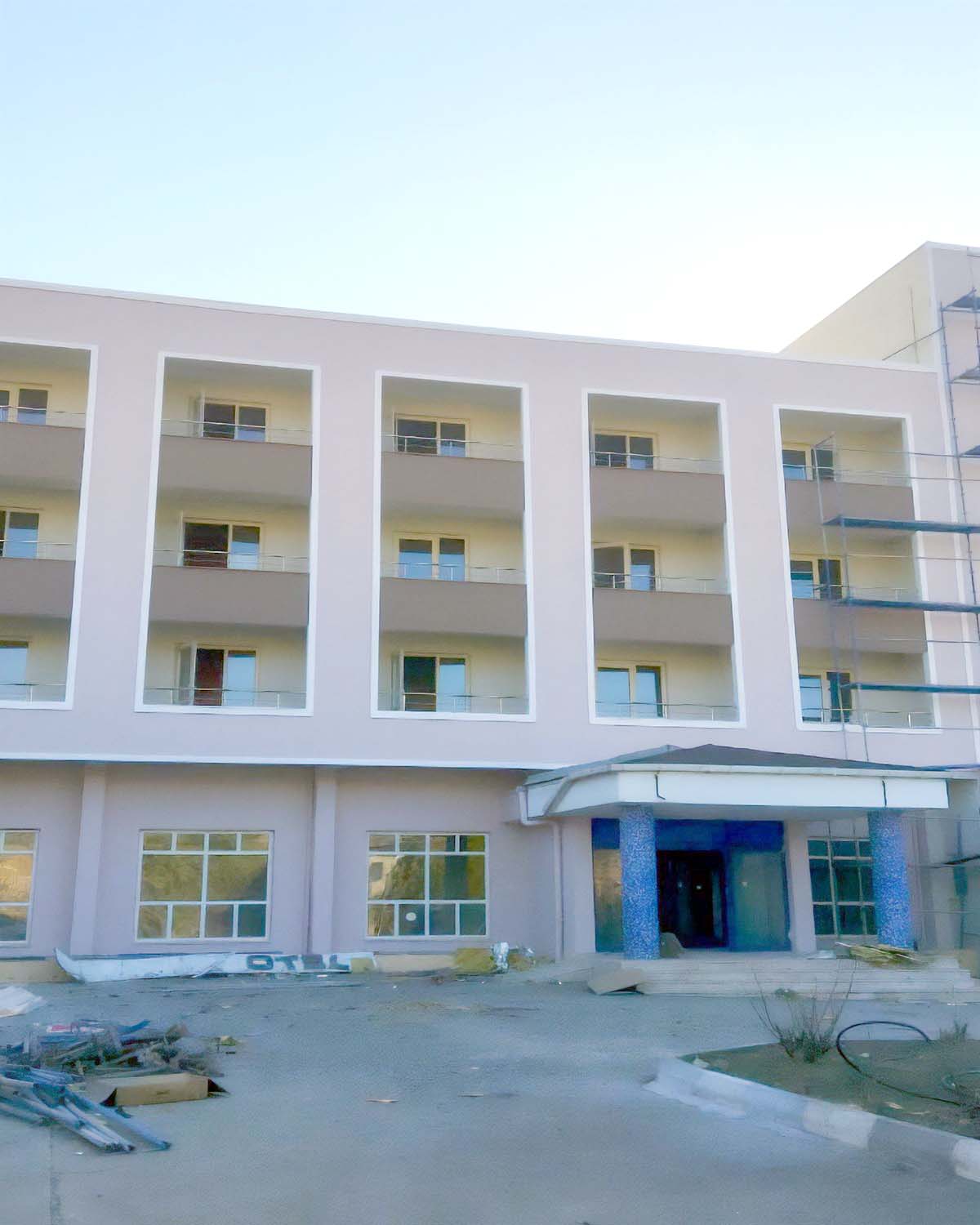 BATO Termal Otel Onarılıyor
