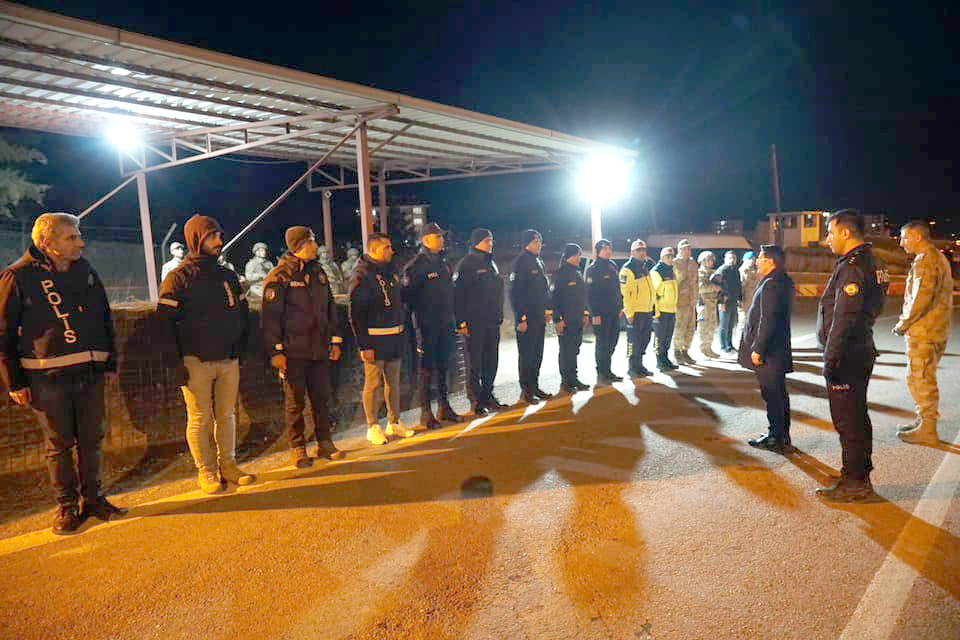 Beşiri Kaymakamı Yılmaz’dan yılın son gecesinde anlamlı ziyaret