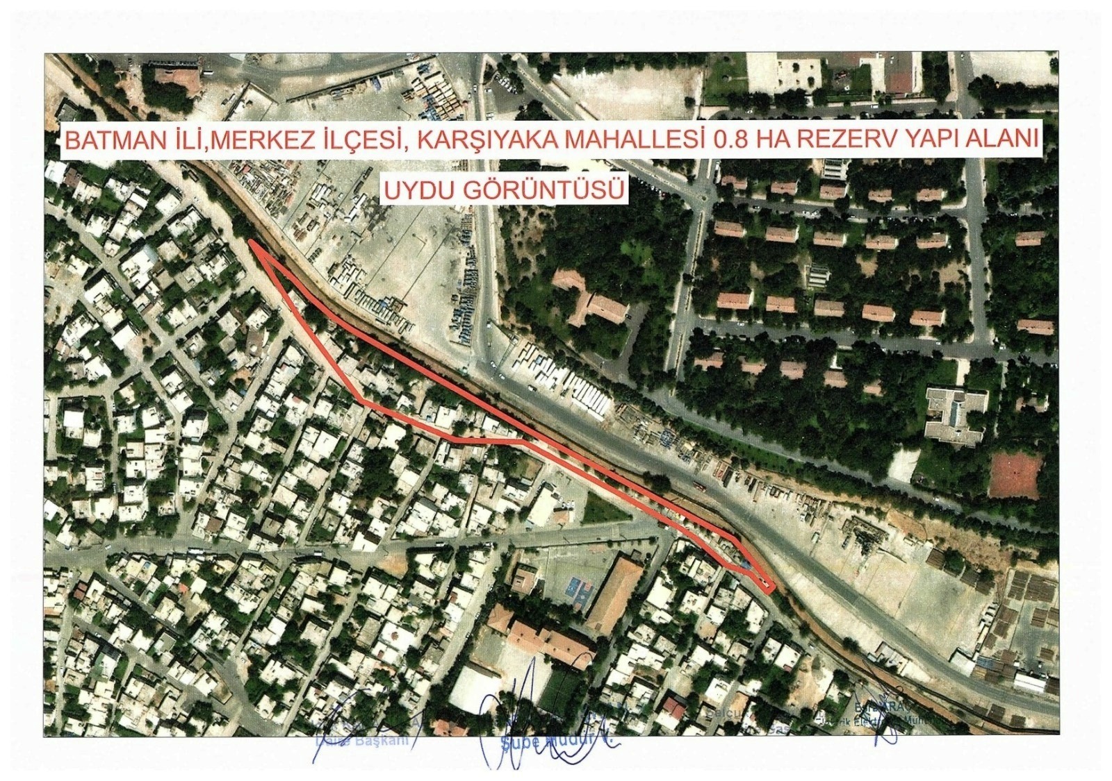 İluh Deresi 2. Etap rezerv yapı alanı talebi onaylandı